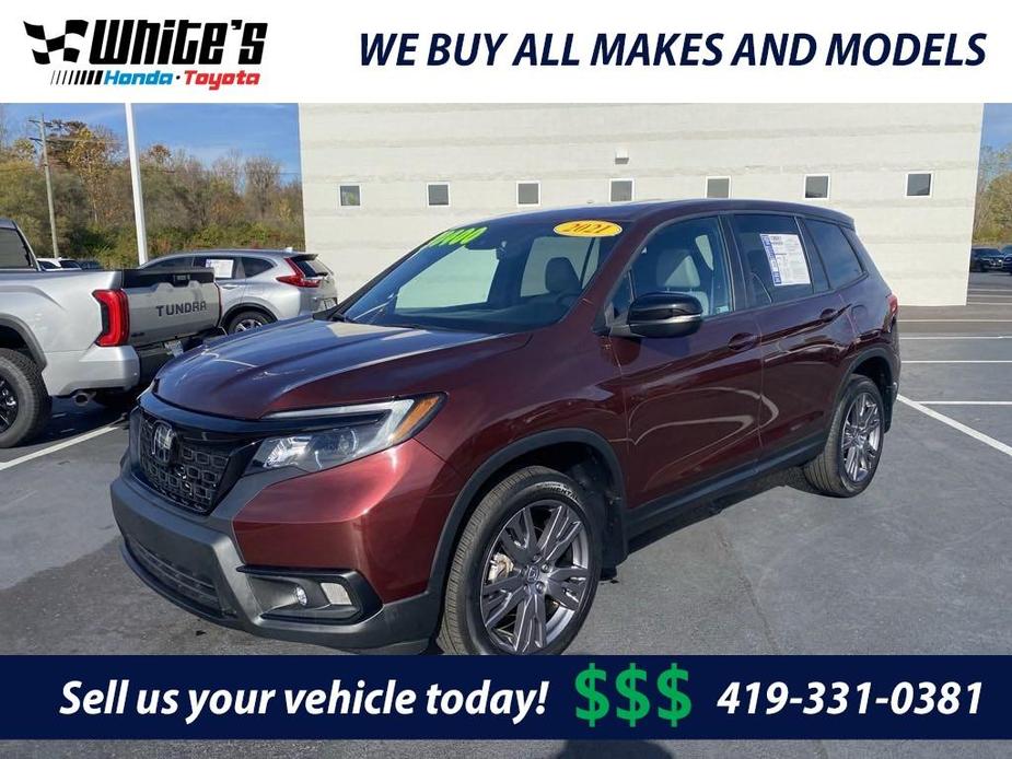 used 2021 Honda Passport car, priced at $30,400