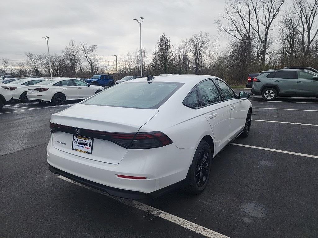 new 2025 Honda Accord car, priced at $32,110