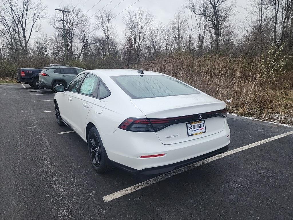 new 2025 Honda Accord car, priced at $32,110