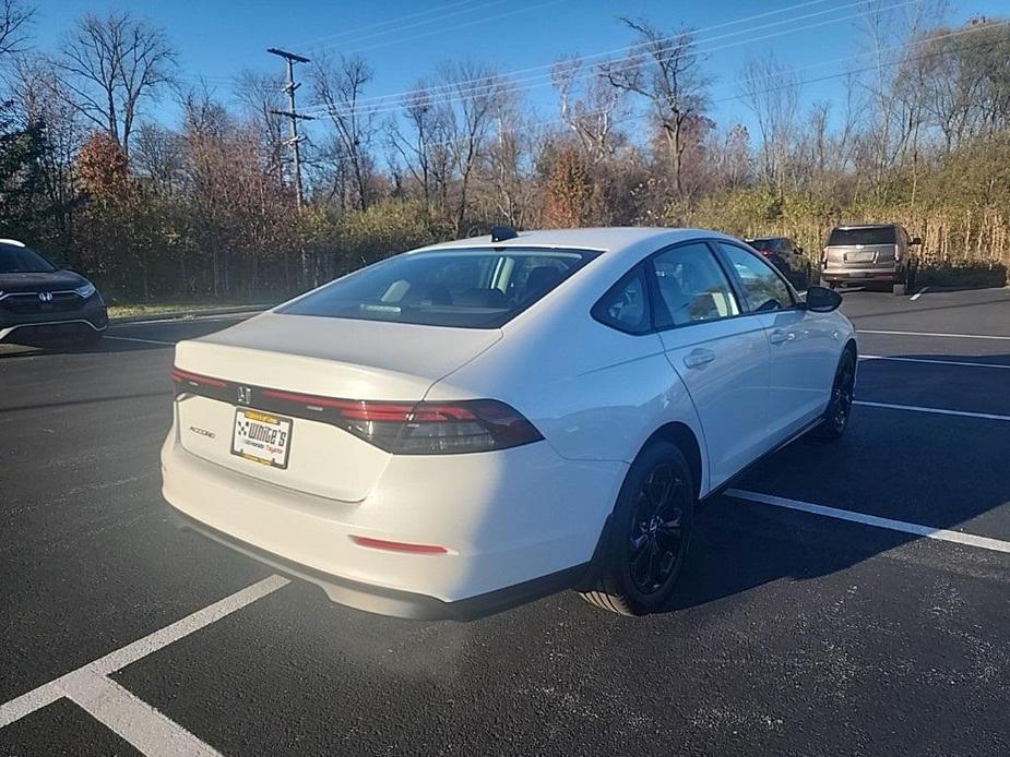 new 2025 Honda Accord car, priced at $32,110