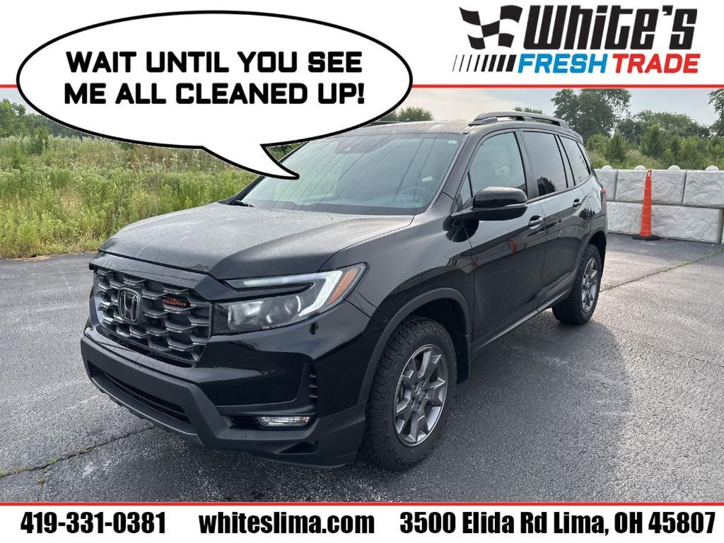 used 2024 Honda Passport car, priced at $38,700