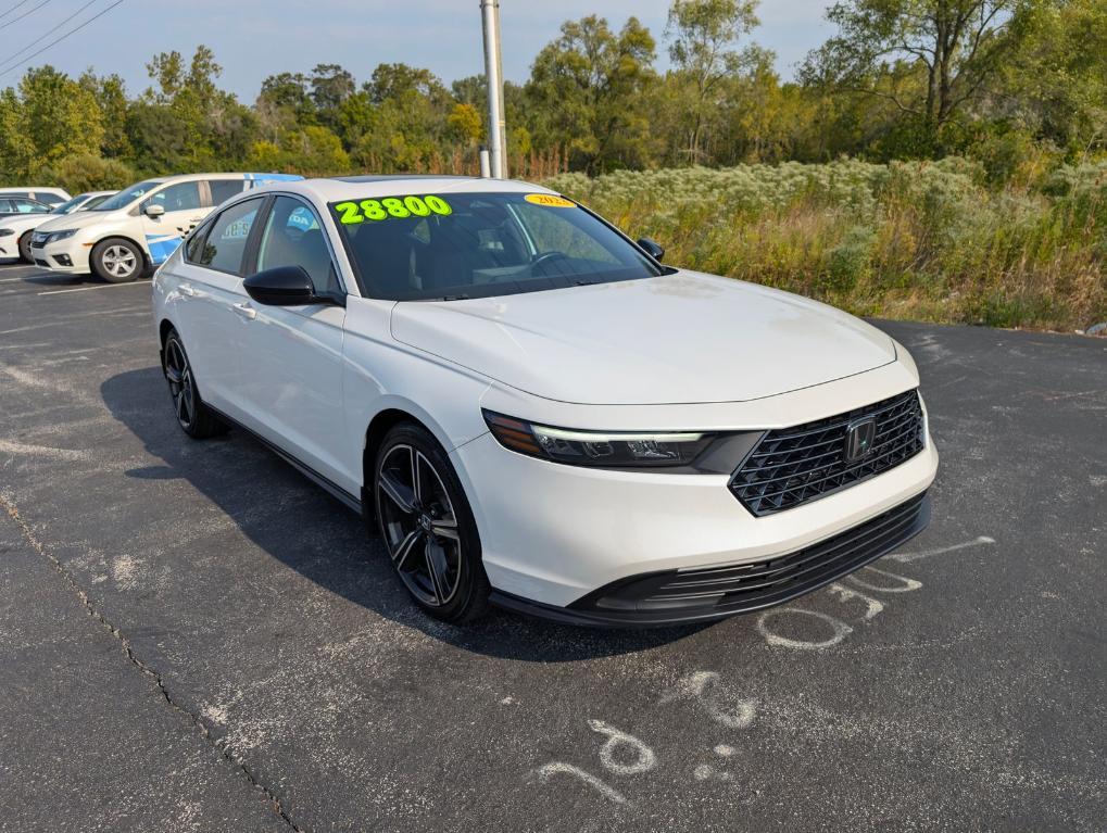 used 2023 Honda Accord Hybrid car, priced at $26,900