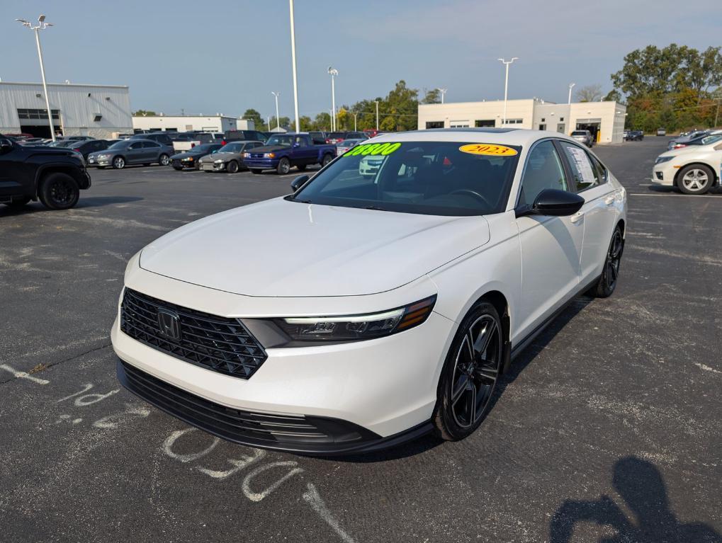 used 2023 Honda Accord Hybrid car, priced at $26,900