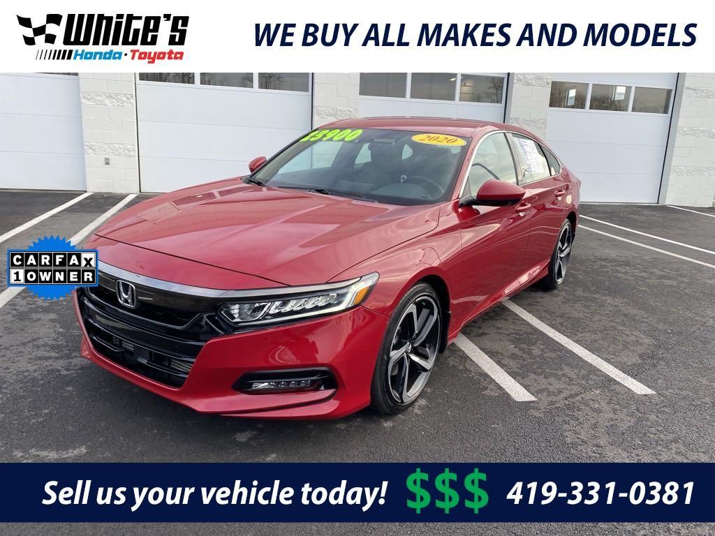 used 2020 Honda Accord car, priced at $23,900