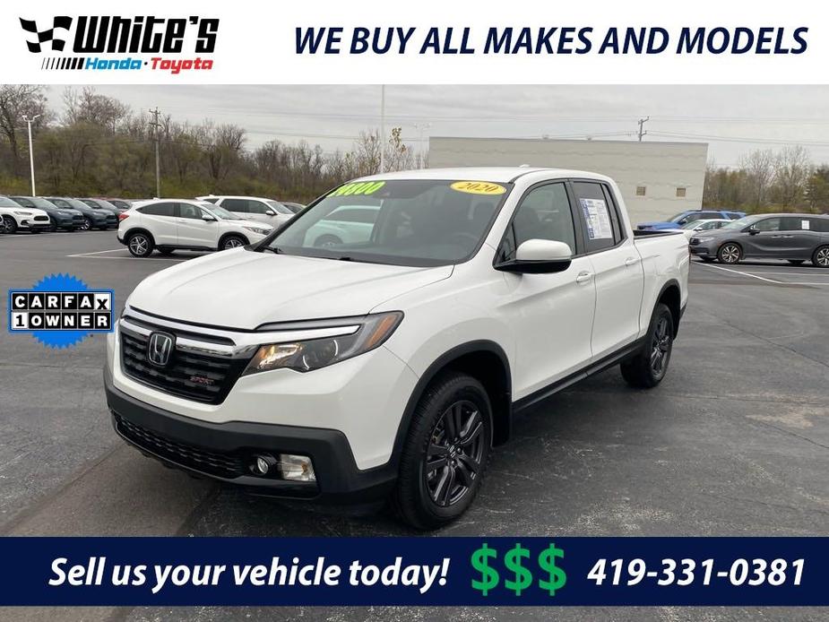 used 2020 Honda Ridgeline car, priced at $24,800