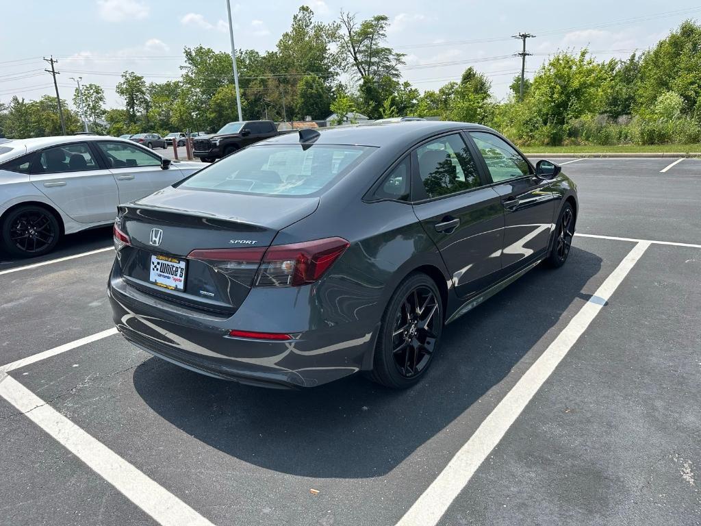 new 2025 Honda Civic Hybrid car, priced at $30,100