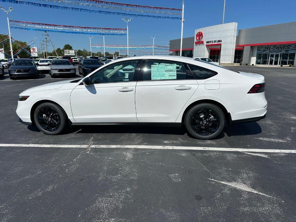 new 2025 Honda Accord car, priced at $32,210