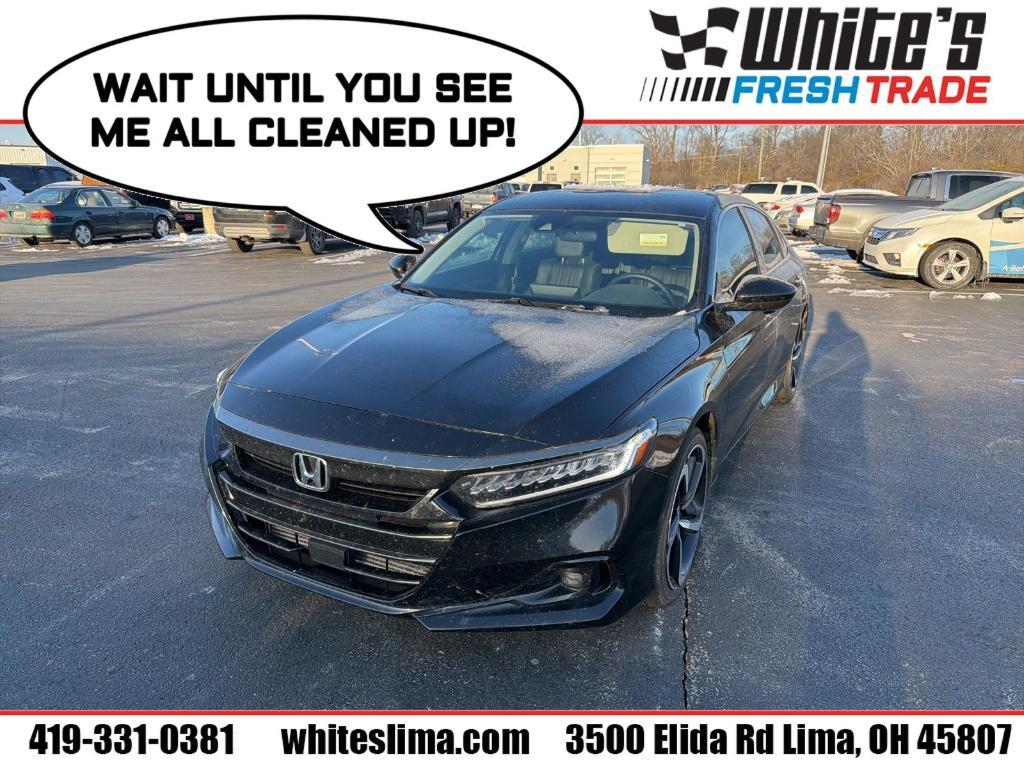 used 2022 Honda Accord car, priced at $24,100