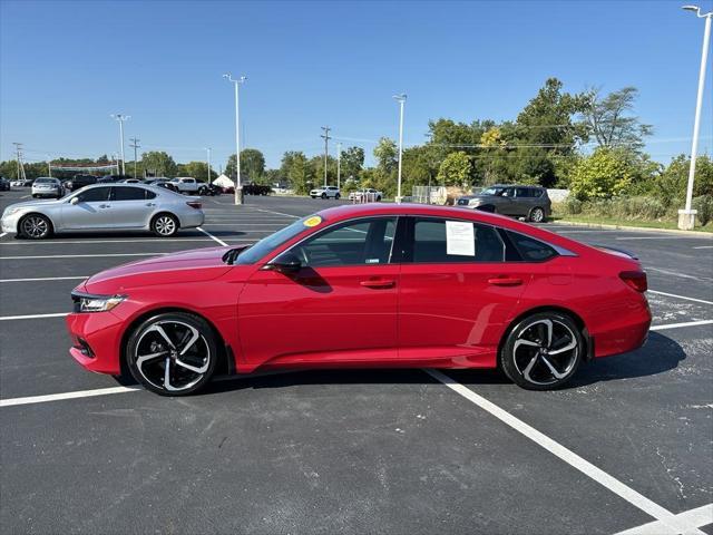 used 2021 Honda Accord car, priced at $23,900