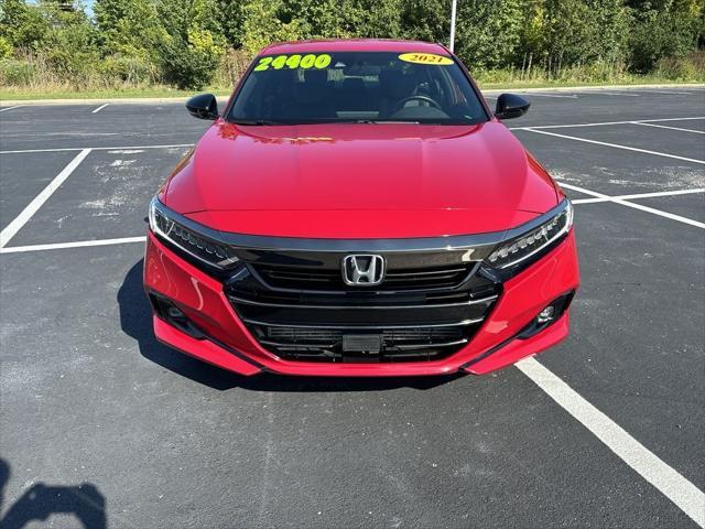 used 2021 Honda Accord car, priced at $23,900