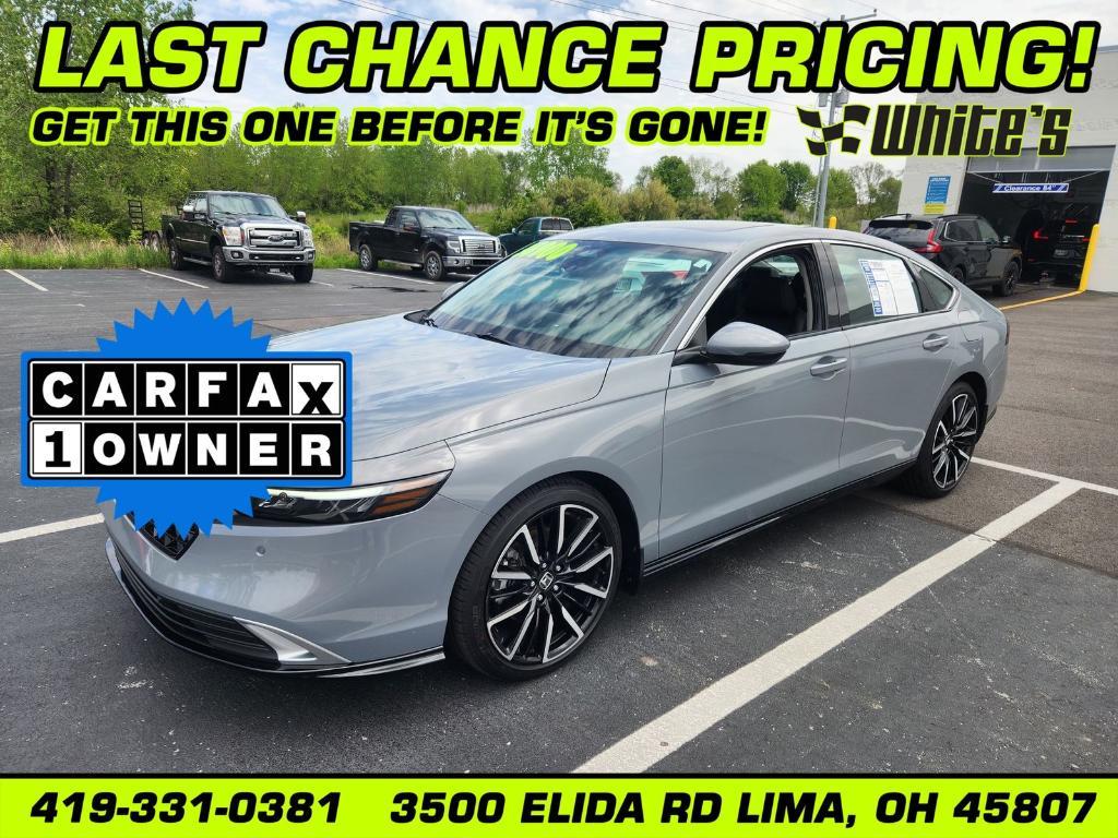 used 2025 Honda Accord Hybrid car, priced at $34,800
