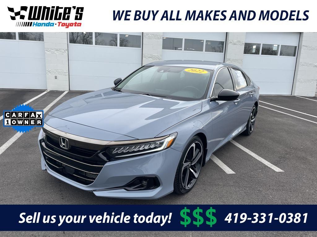 used 2022 Honda Accord car, priced at $25,800