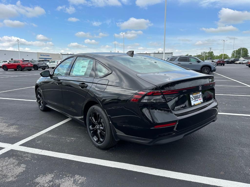 new 2025 Honda Accord car, priced at $31,710