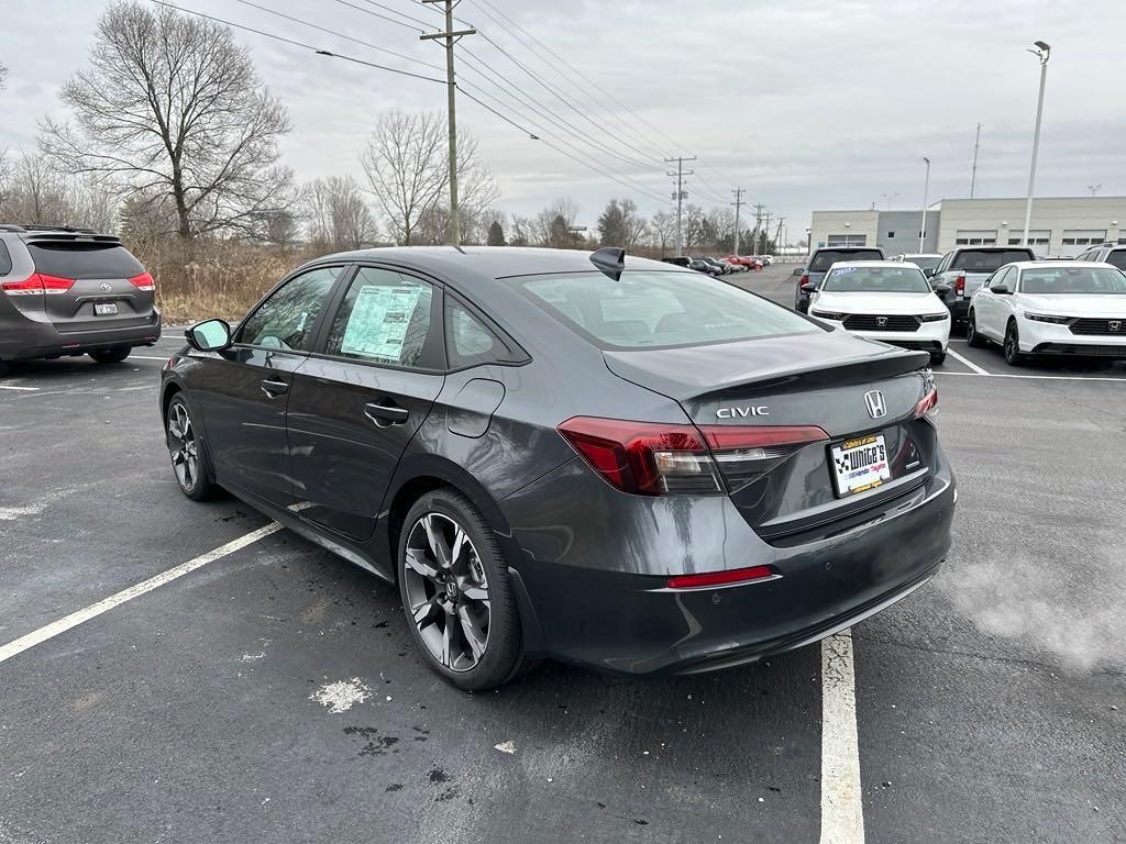 new 2025 Honda Civic Hybrid car, priced at $32,845