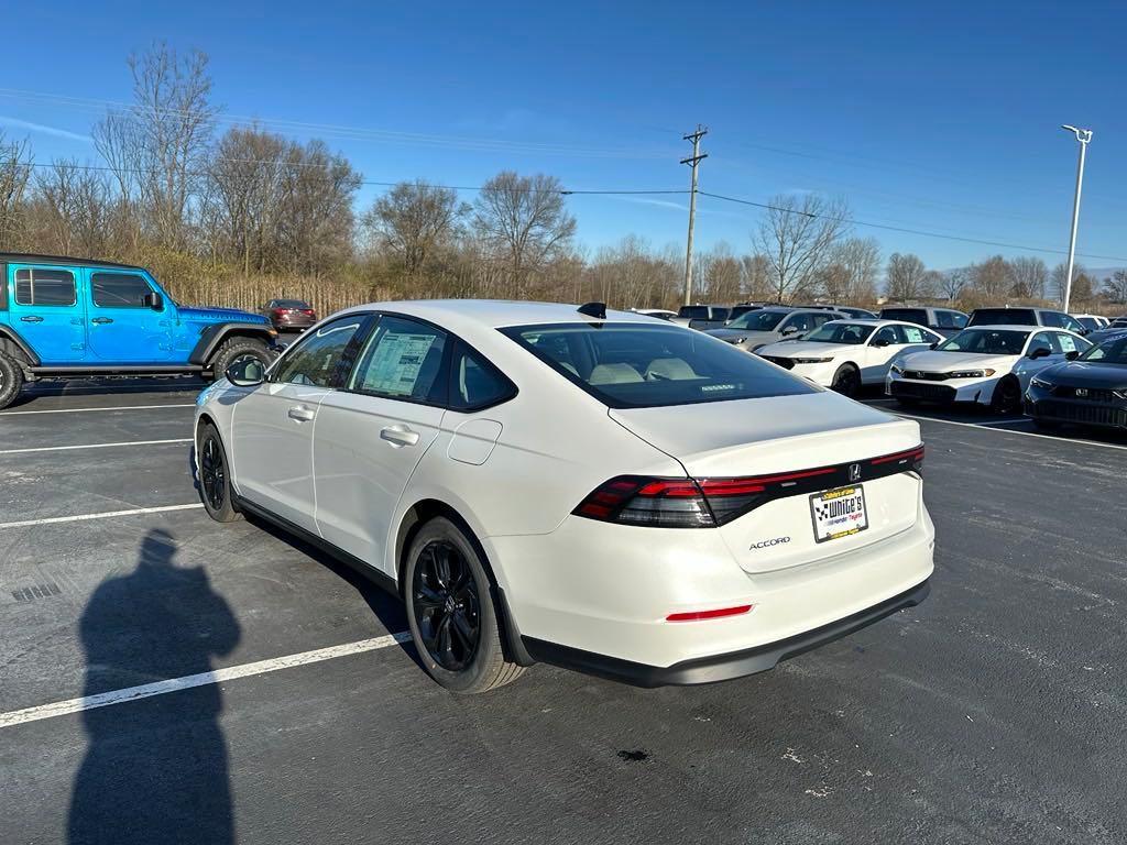 new 2025 Honda Accord car, priced at $32,110