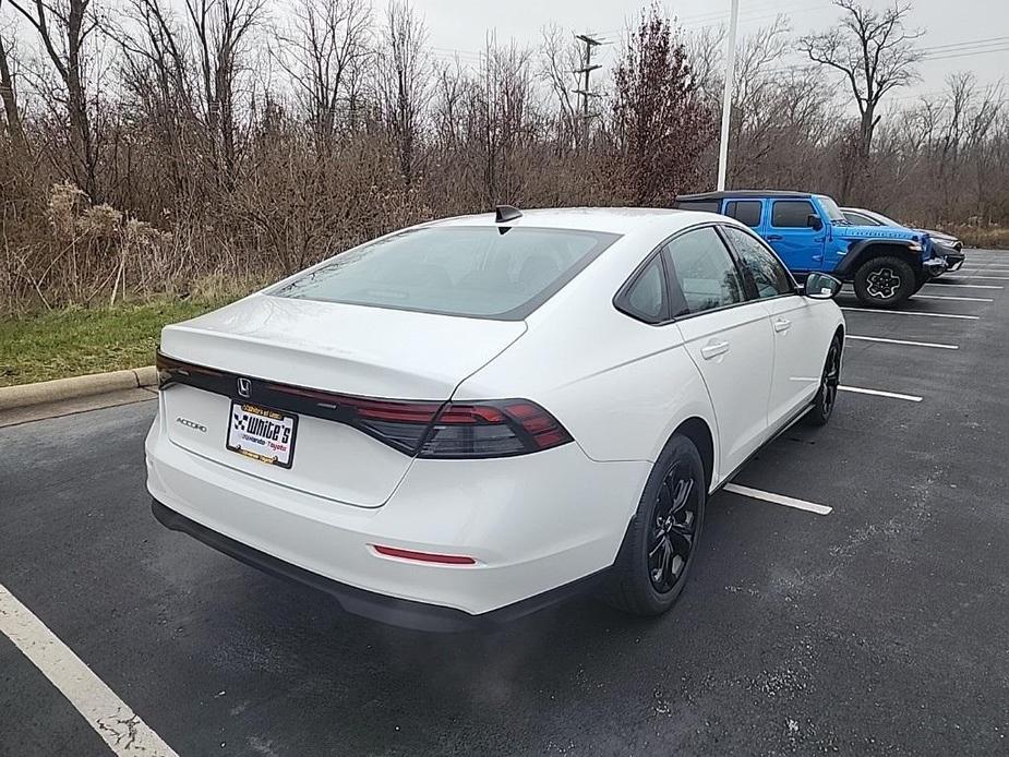 new 2025 Honda Accord car, priced at $32,110