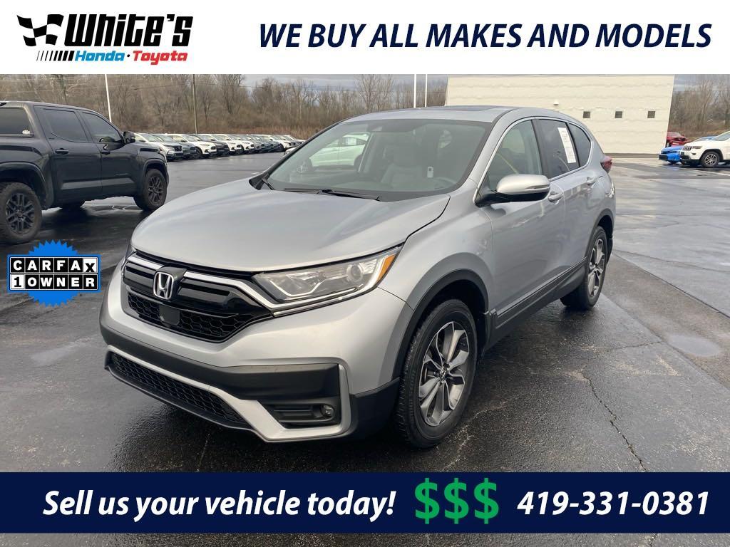 used 2021 Honda CR-V car, priced at $27,400