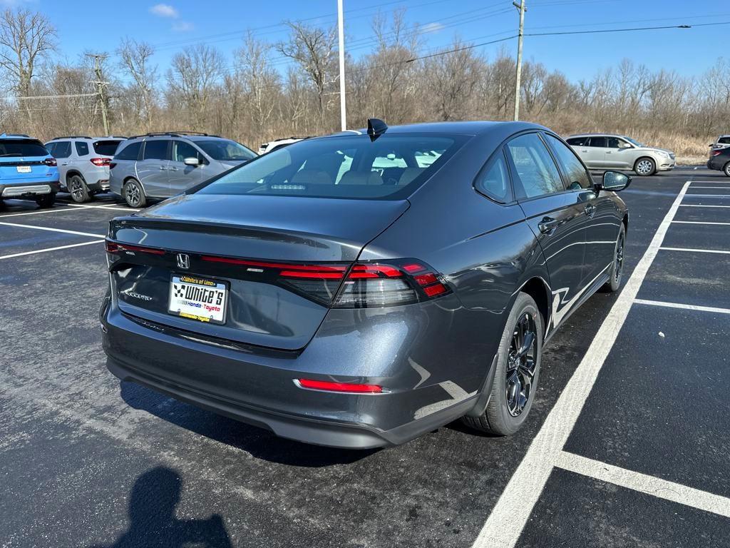 new 2025 Honda Accord car, priced at $31,710