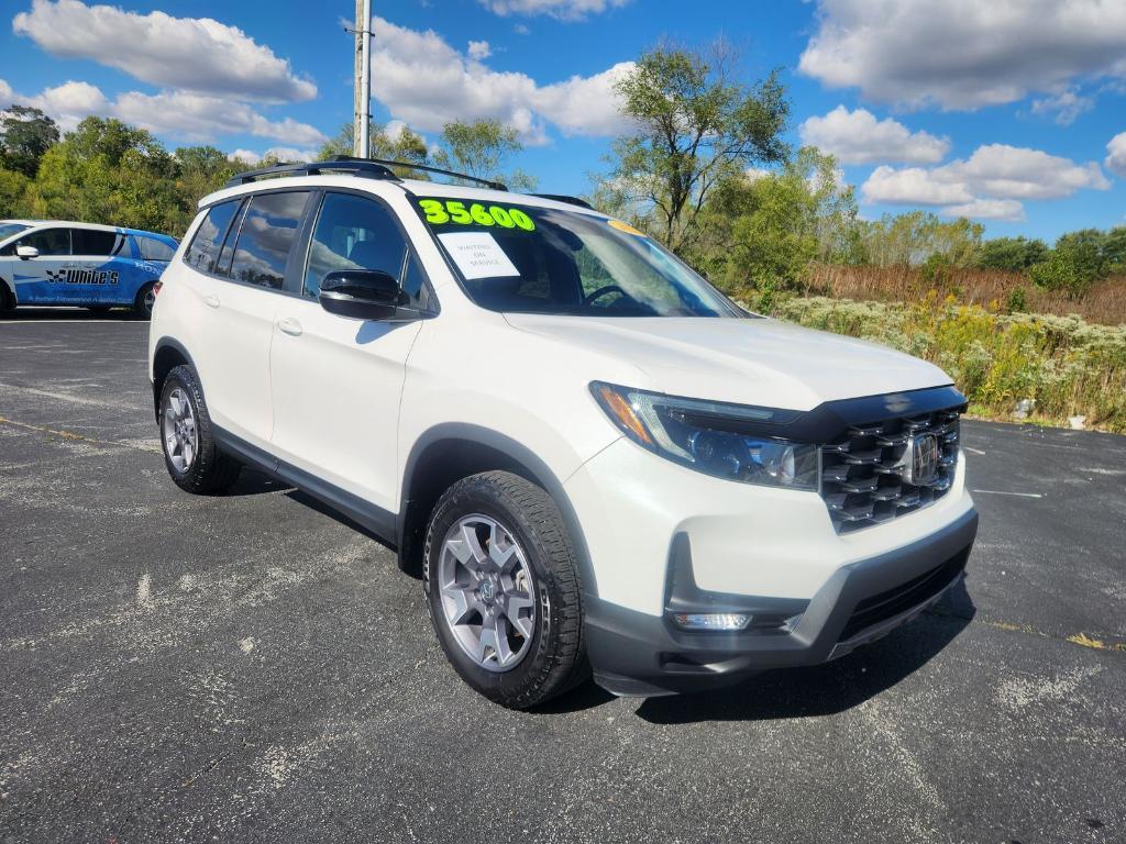 used 2023 Honda Passport car, priced at $35,600