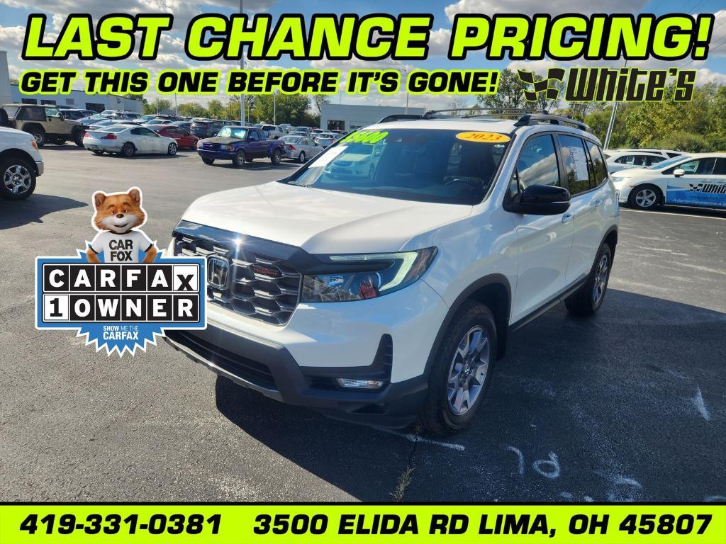 used 2023 Honda Passport car, priced at $33,900