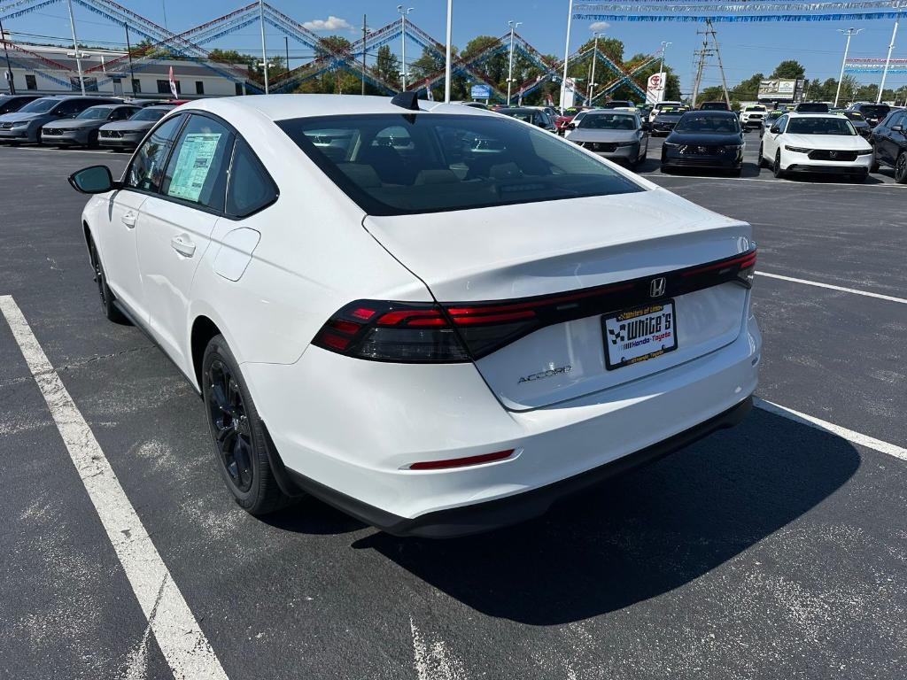 new 2025 Honda Accord car, priced at $32,210