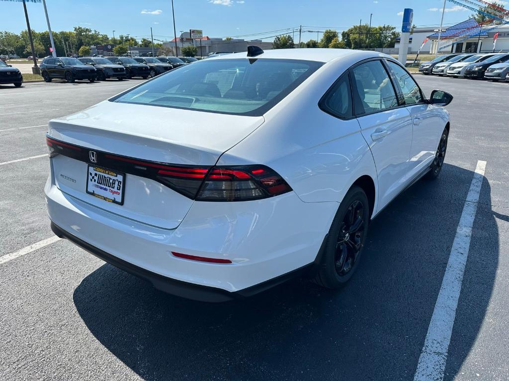 new 2025 Honda Accord car, priced at $32,210
