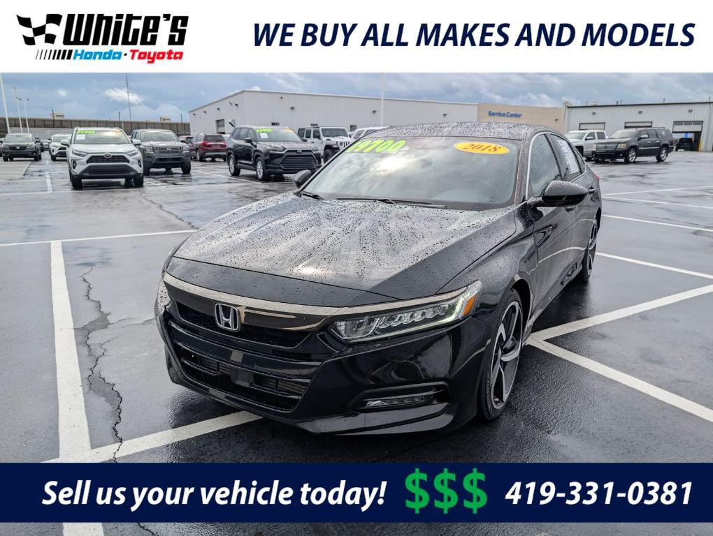 used 2018 Honda Accord car, priced at $19,700