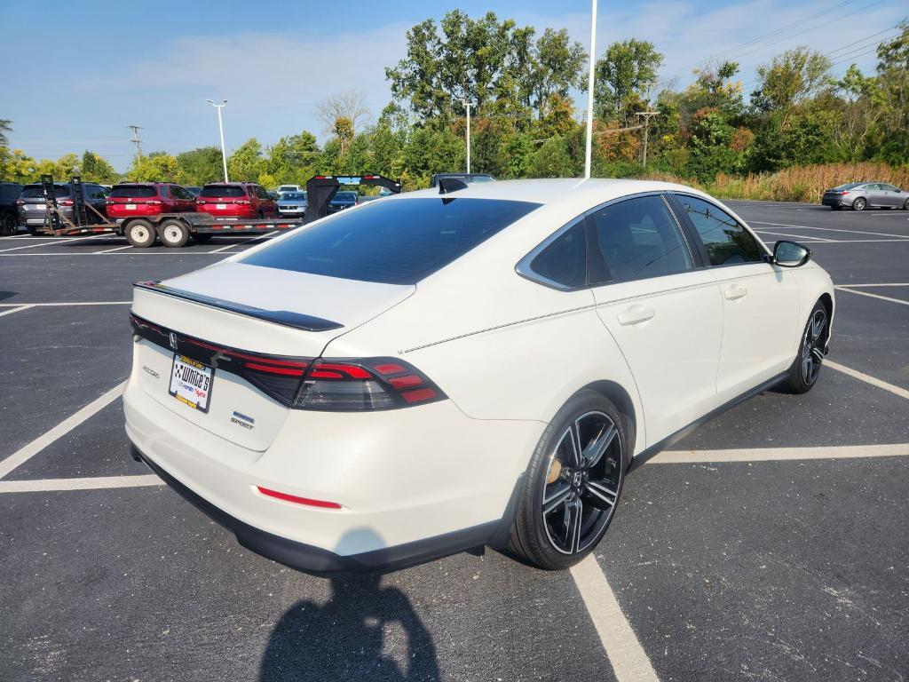 used 2023 Honda Accord Hybrid car, priced at $27,400