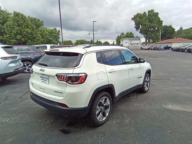 used 2021 Jeep Compass car, priced at $22,300