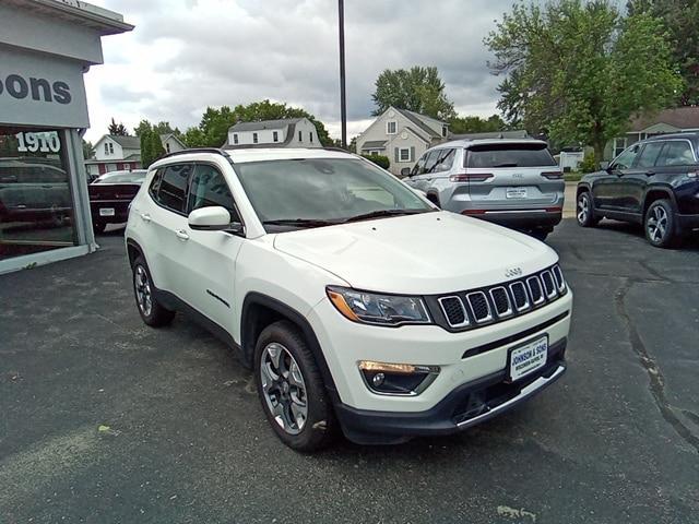 used 2021 Jeep Compass car, priced at $22,300