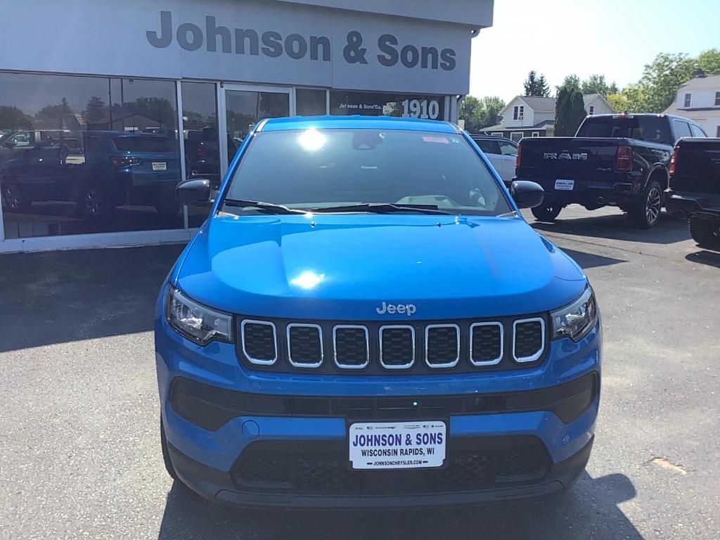 used 2024 Jeep Compass car, priced at $25,495