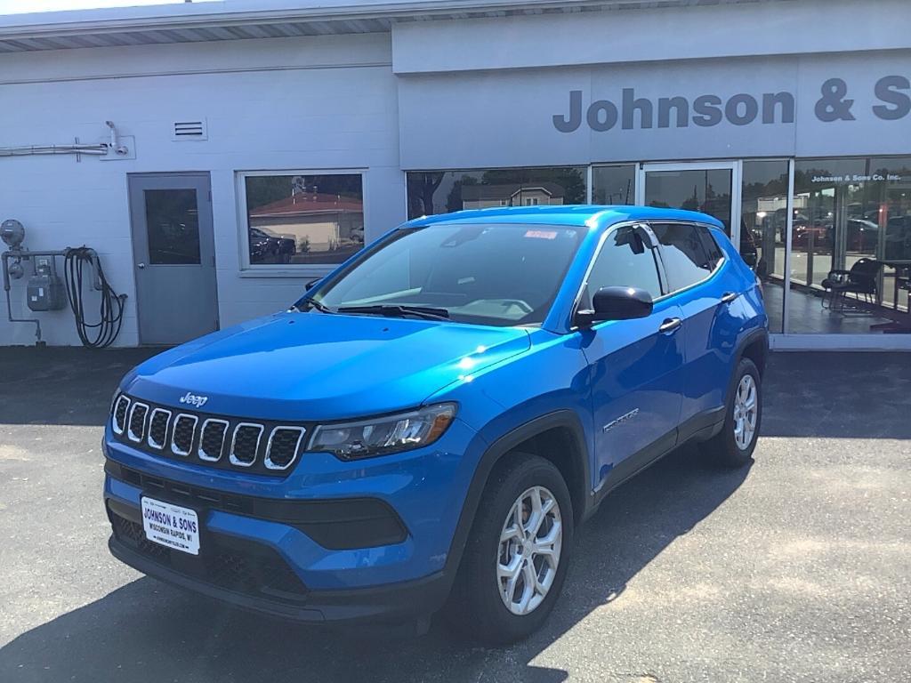 used 2024 Jeep Compass car, priced at $25,495