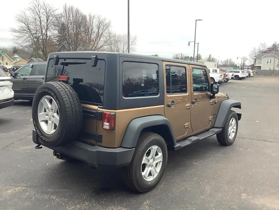 used 2015 Jeep Wrangler Unlimited car, priced at $17,900