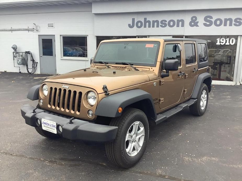 used 2015 Jeep Wrangler Unlimited car, priced at $17,900