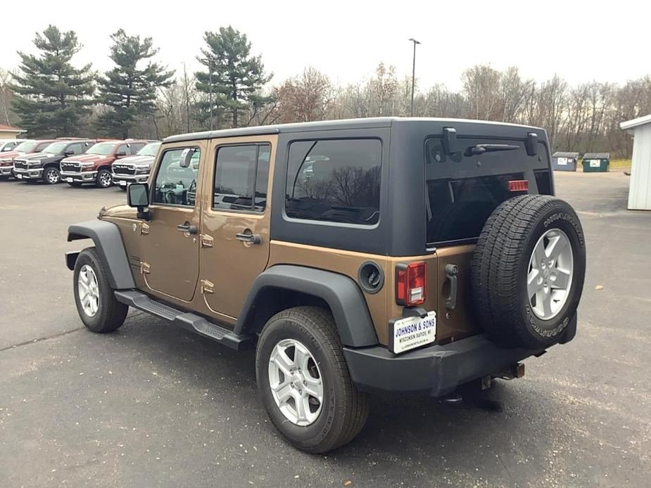 used 2015 Jeep Wrangler Unlimited car, priced at $17,900