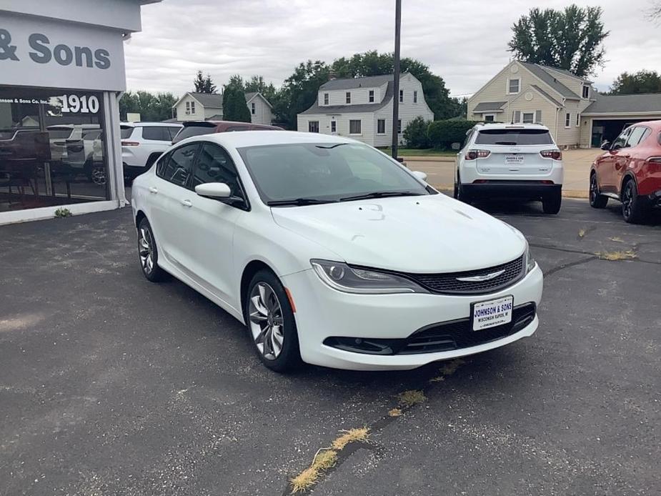 used 2015 Chrysler 200 car, priced at $12,495