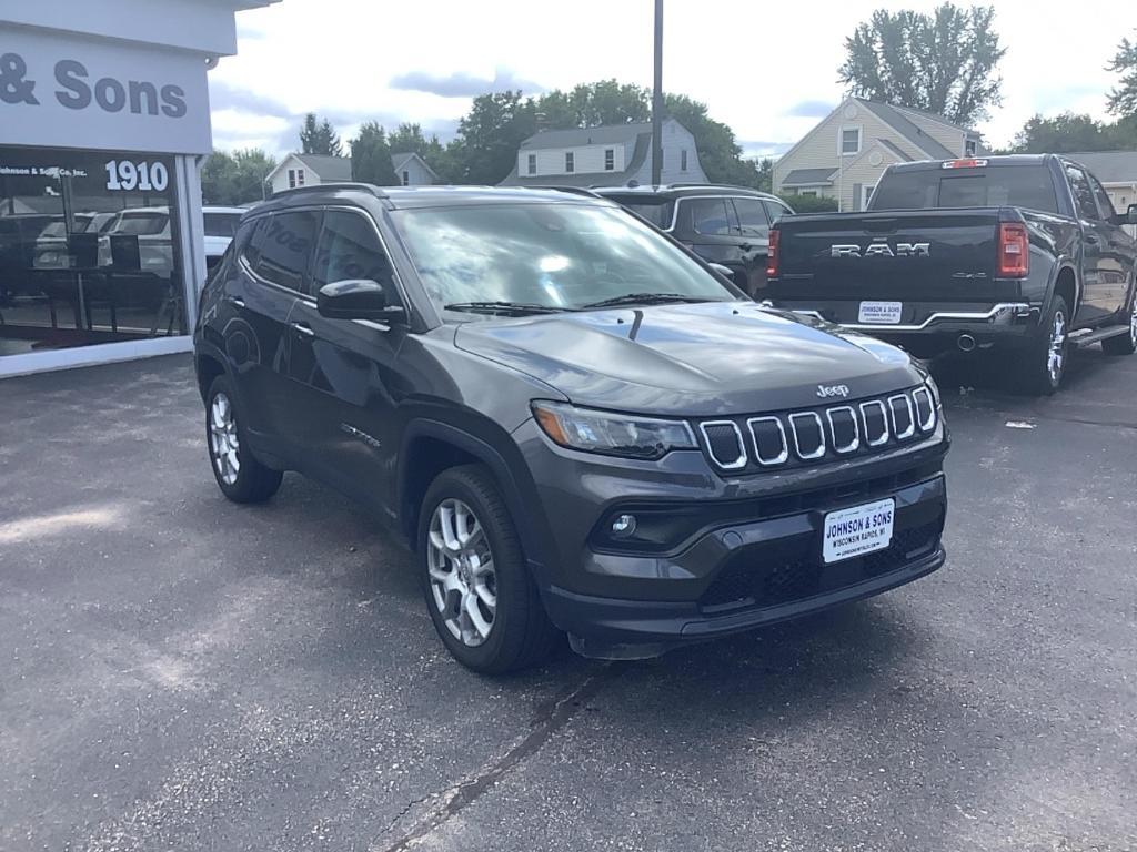 used 2022 Jeep Compass car, priced at $21,495