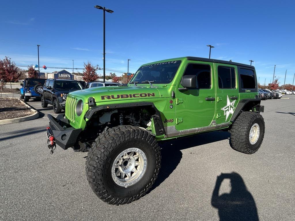 used 2019 Jeep Wrangler Unlimited car, priced at $31,820