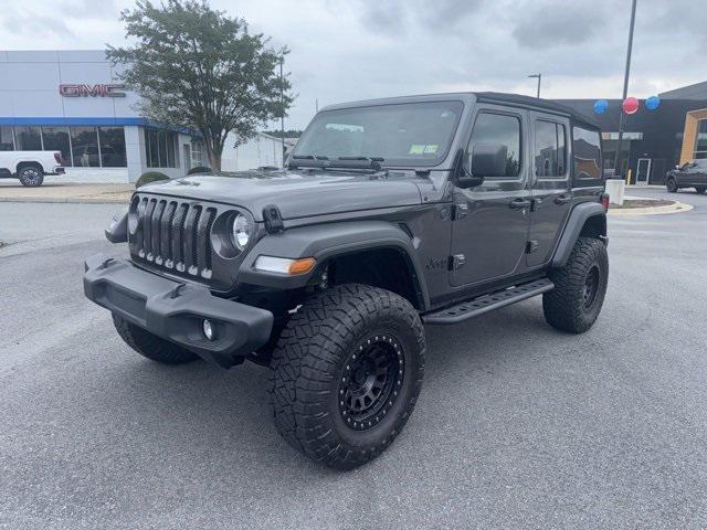 used 2022 Jeep Wrangler Unlimited car, priced at $31,977