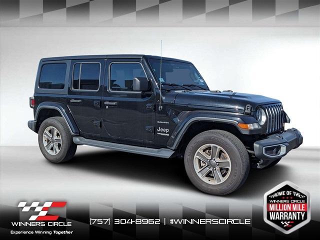 used 2021 Jeep Wrangler Unlimited car, priced at $28,500