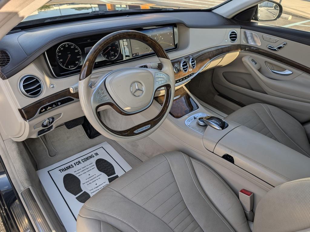 used 2015 Mercedes-Benz S-Class car, priced at $19,975