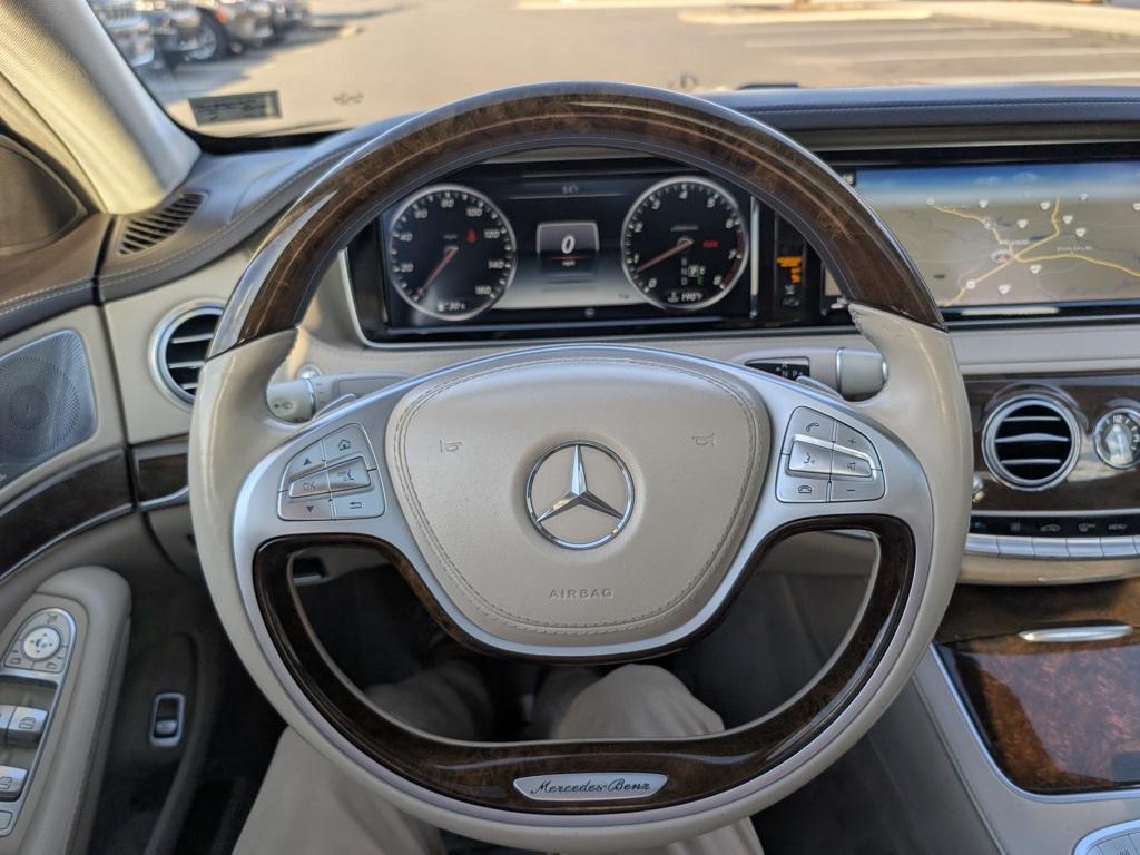 used 2015 Mercedes-Benz S-Class car, priced at $19,975