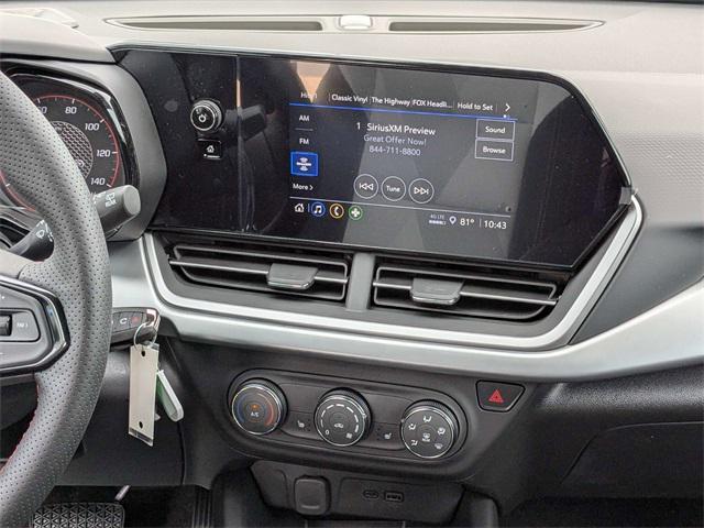 new 2025 Chevrolet Trax car, priced at $24,585