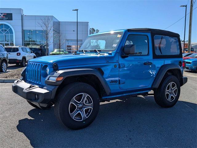 used 2023 Jeep Wrangler car, priced at $27,000