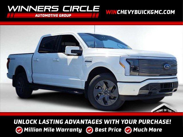 used 2022 Ford F-150 Lightning car, priced at $58,200