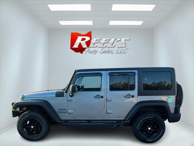 used 2016 Jeep Wrangler Unlimited car, priced at $18,889