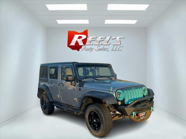 used 2016 Jeep Wrangler Unlimited car, priced at $18,889