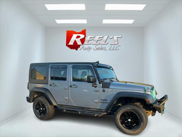 used 2016 Jeep Wrangler Unlimited car, priced at $18,889