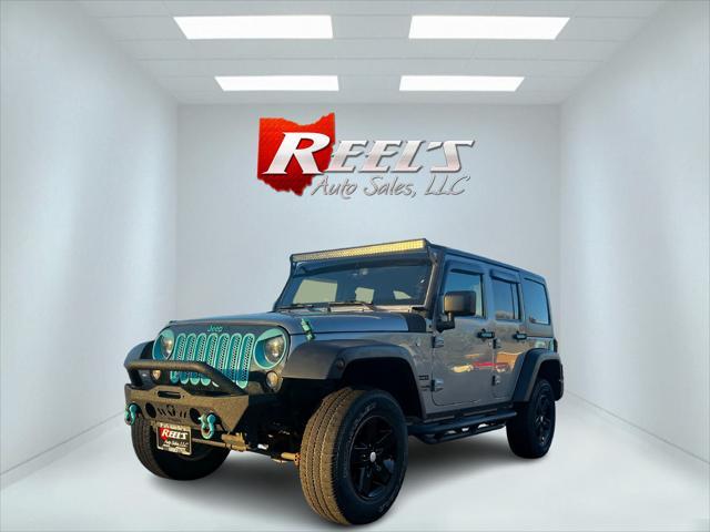 used 2016 Jeep Wrangler Unlimited car, priced at $18,889