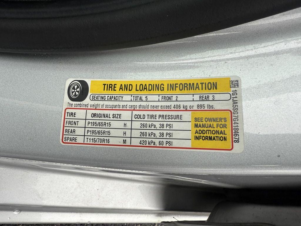 used 2016 Chevrolet Sonic car, priced at $7,983